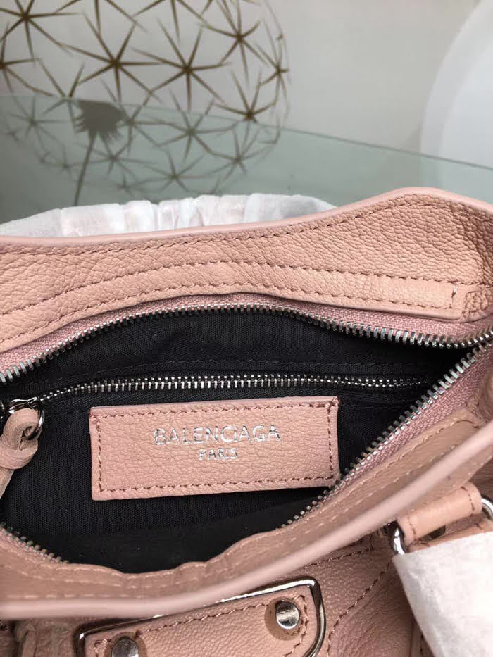 BALENCIAG巴黎世家 機車包 山羊皮銀邊款 原單品質 經典代表作機車包 手提肩背斜挎包  BL1348